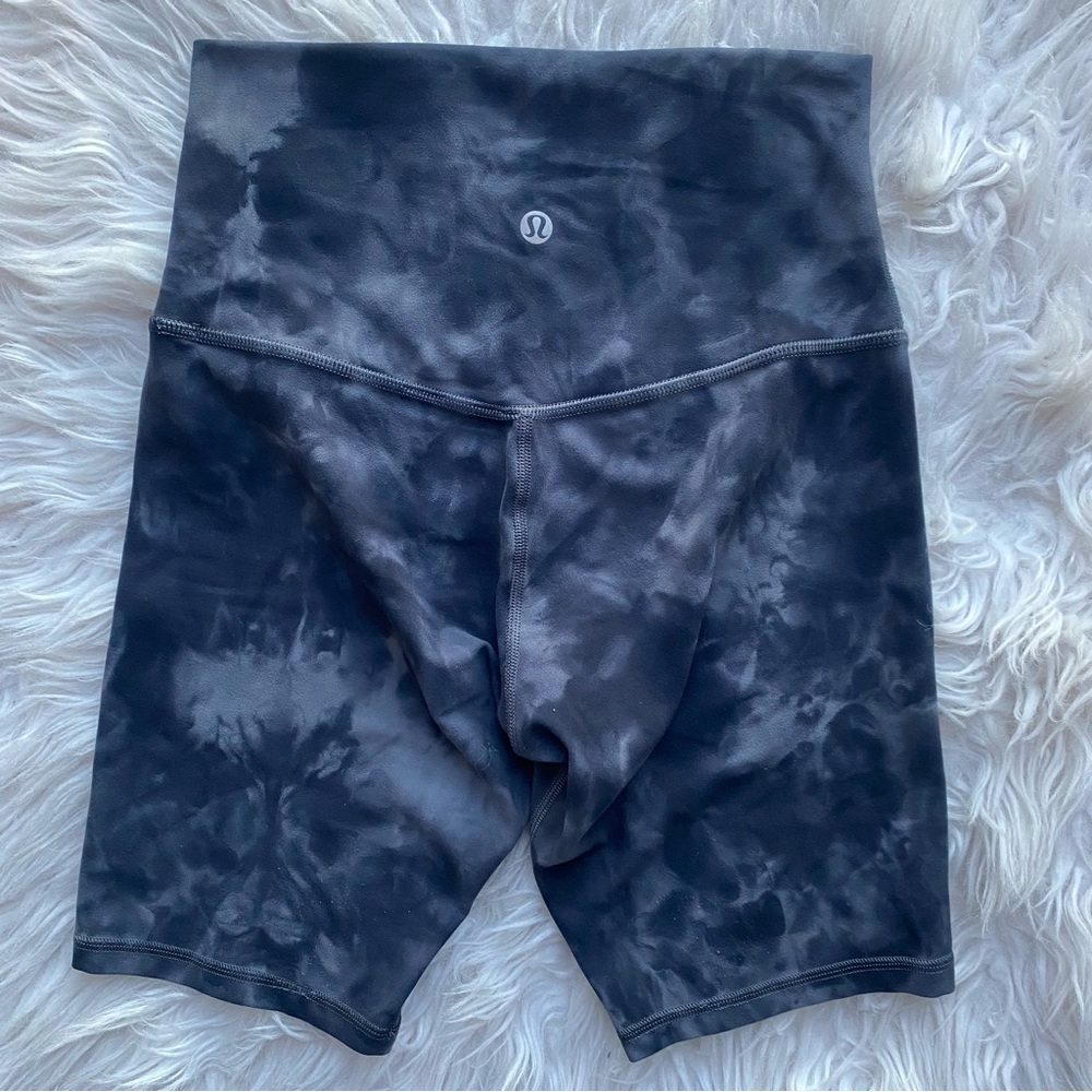 Lululemon Align Short 8” Diamond Dye Women’s Size 4 Diamond Dye Pitch Grey
